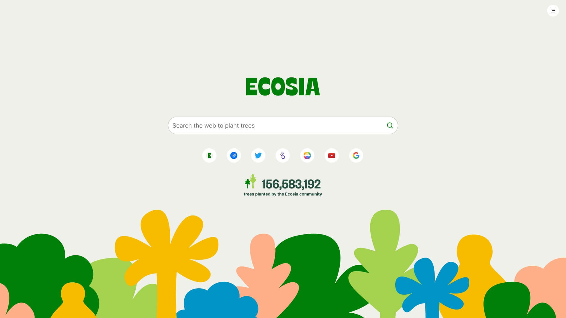 Ecosia, el buscador que planta árboles